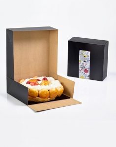 Emballages pour pâtisserie en kraft naturel, made in France !