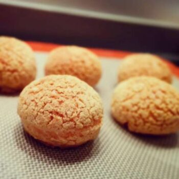 Pâte à choux avec craquelin