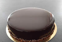 Glaçage miroir chocolat noir
