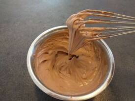 Chantilly au chocolat lait