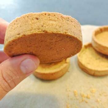 Pâte sucrée noisette