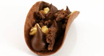 Tartelette au chocolat revisitée façon Tacos