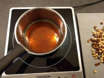Dès qu'il a une belle couleur, retirer du feu