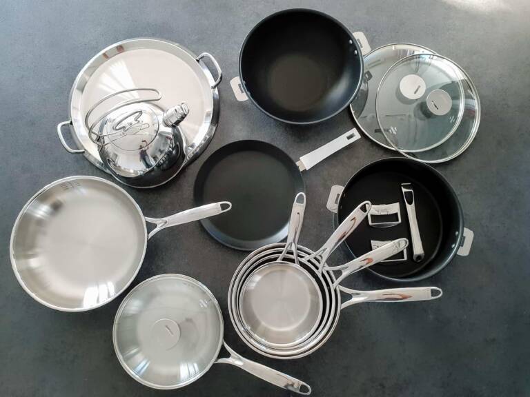Casseroles inox Cristel