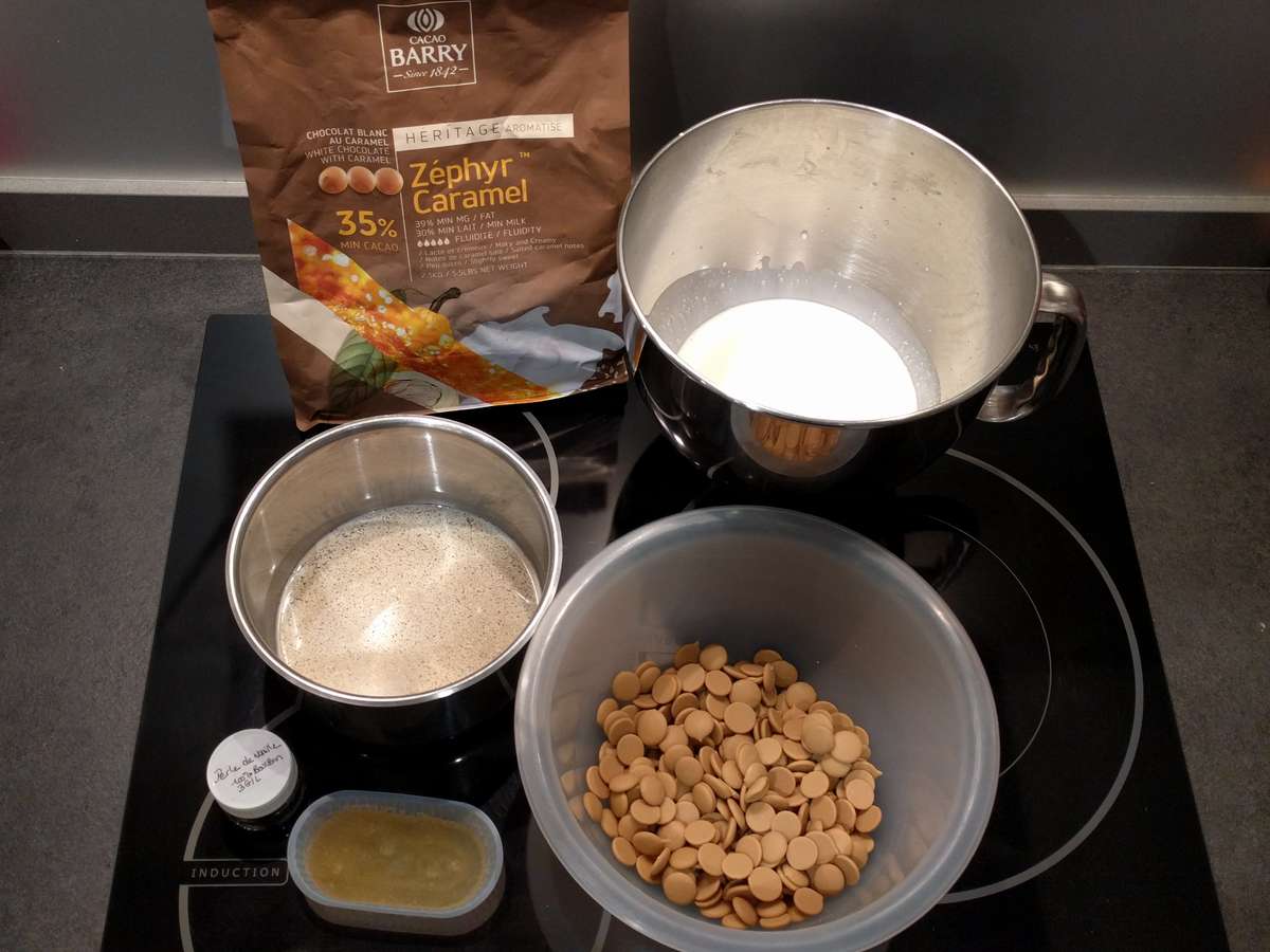 Recette de la mousse Zéphyr Caramel — maPatisserie.fr