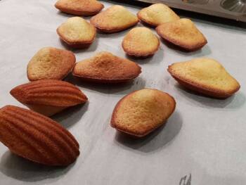 Démouler rapidement vos madeleines pour stopper la cuisson