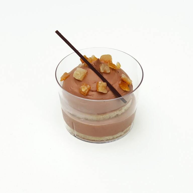Verrine façon Charlotte Chocolat Orange