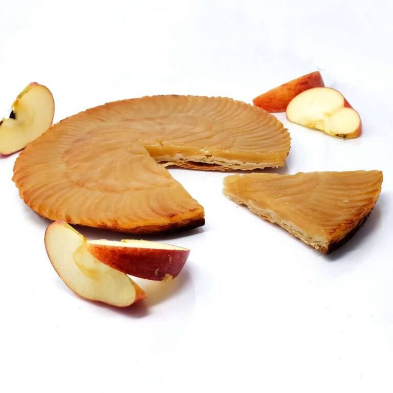 Recette de la tarte fine aux pommes caramélisées