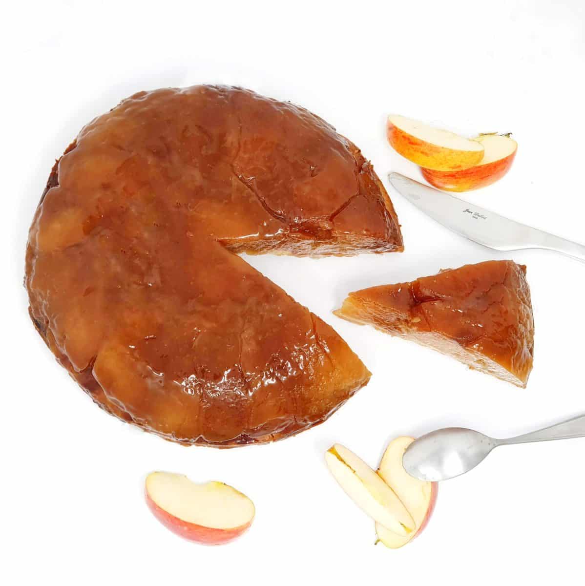 tarte tatin aux pommes caramélisées