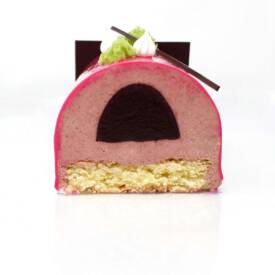 Bûche de Noël Framboise