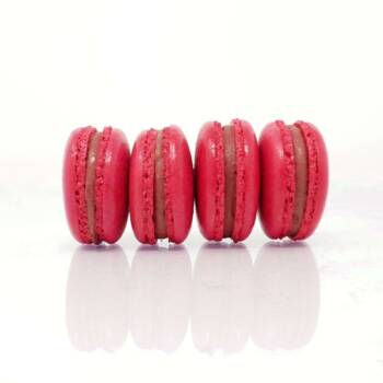 recette macaron framboise
