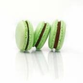 Macaron Menthe Chocolat