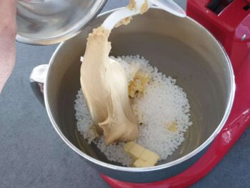 Puis le sucre perlé