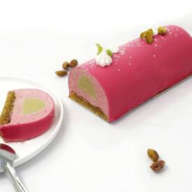 Buche Framboise Pistache
