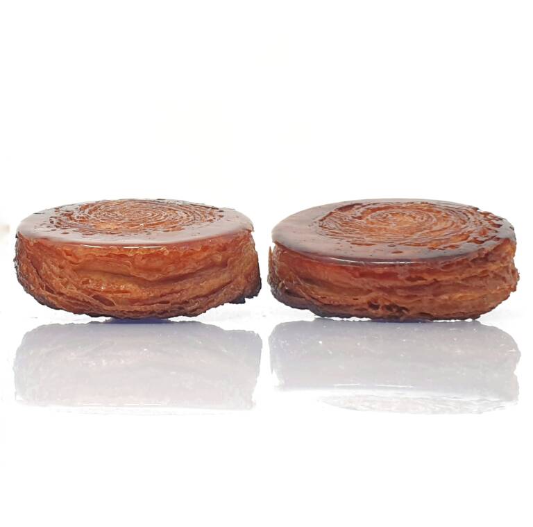 Kouign Amann petit format, bien caramélisé et feuilleté !