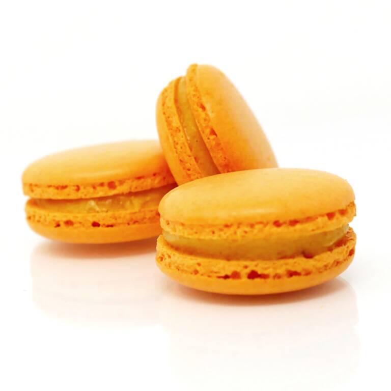 macaron pêche