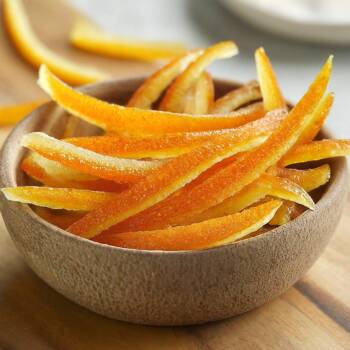 Recette Écorce Orange Confites