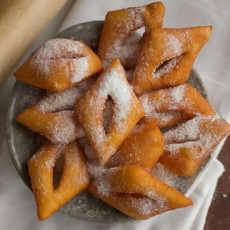 Recette Bugnes Lyonnaises