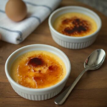Recette de la crème brûlée maison