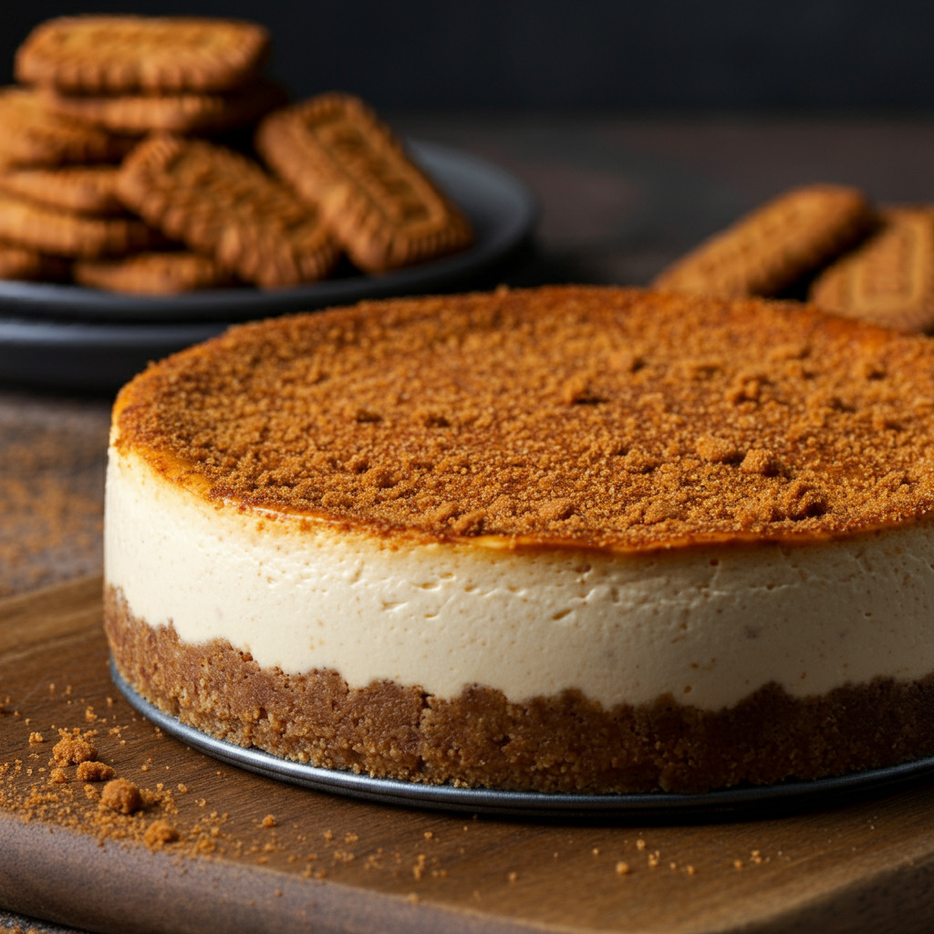 Cheesecake aux speculoos