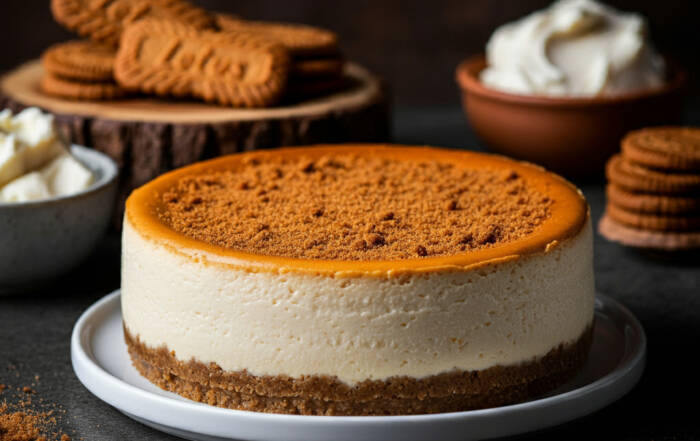 Cheesecake aux speculoos