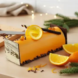 Bûche de Noël Chocolat Orange