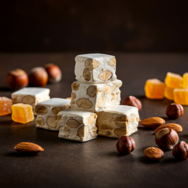 Coffret de nougat artisanale, un cadeau gourmand et original.