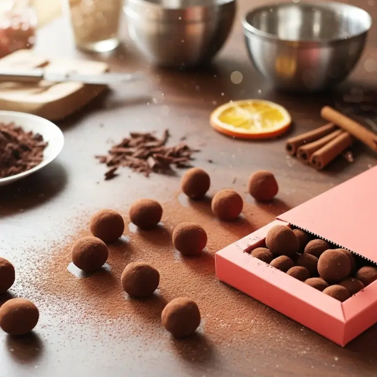Recette traditionnelle des truffes en chocolat