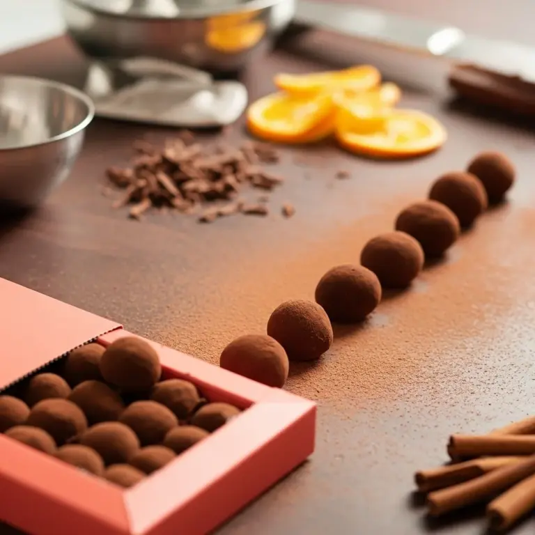 Recette traditionnelle des truffes en chocolat