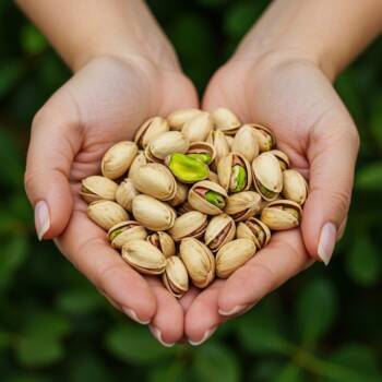 Pistaches pour la patisserie.