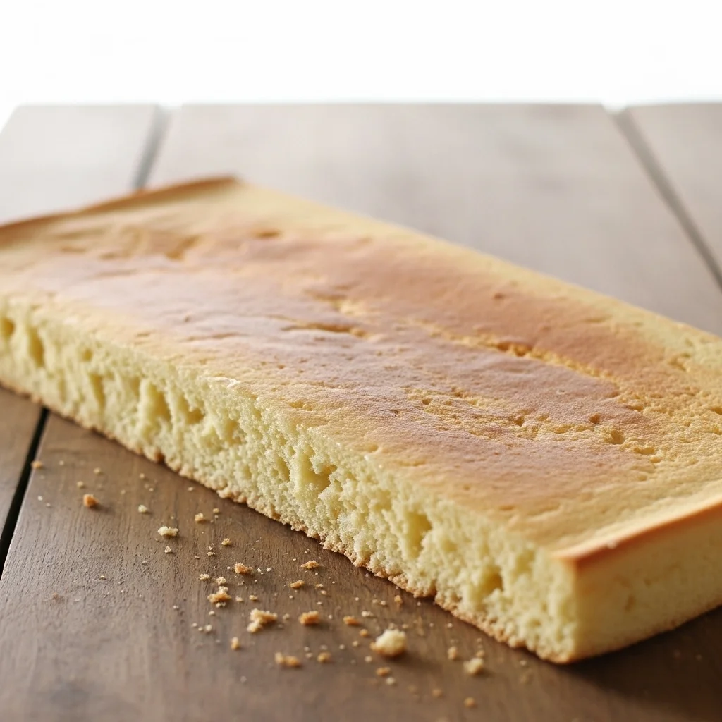 Biscuit cuillère cuit et refroidi