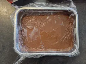 Filmer votre future ganache montée et réserver au froid