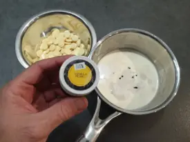 Préparer tous les ingrédients pour réaliser cette recette de ganache montée