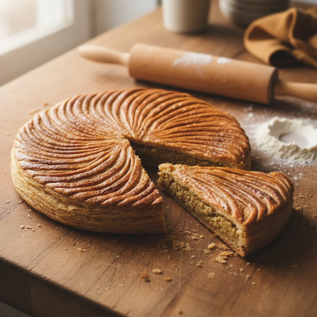 Galette des rois frangipane (pâte feuilletée maison)