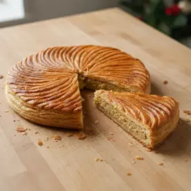 Galette des rois frangipane (pâte feuilletée maison)