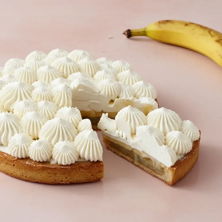 Banoffee Pie Maison : Tarte Banane & Caramel à tomber