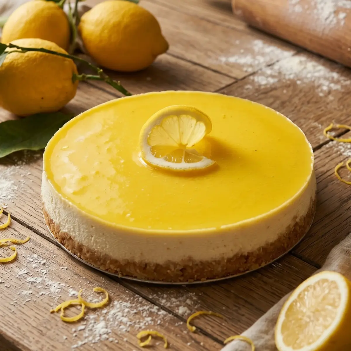 Recette Cheesecake Citron