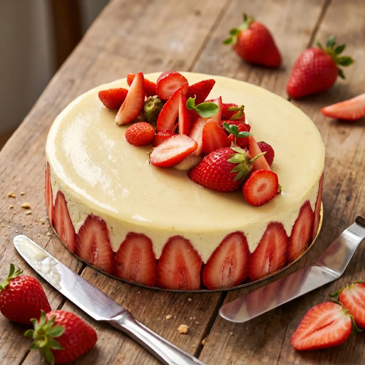 Fraisier Crème Diplomate