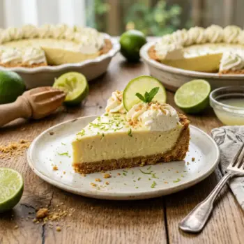 Key lime pie sans cuisson
