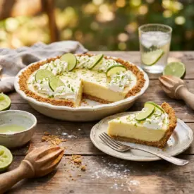Key lime pie sans cuisson