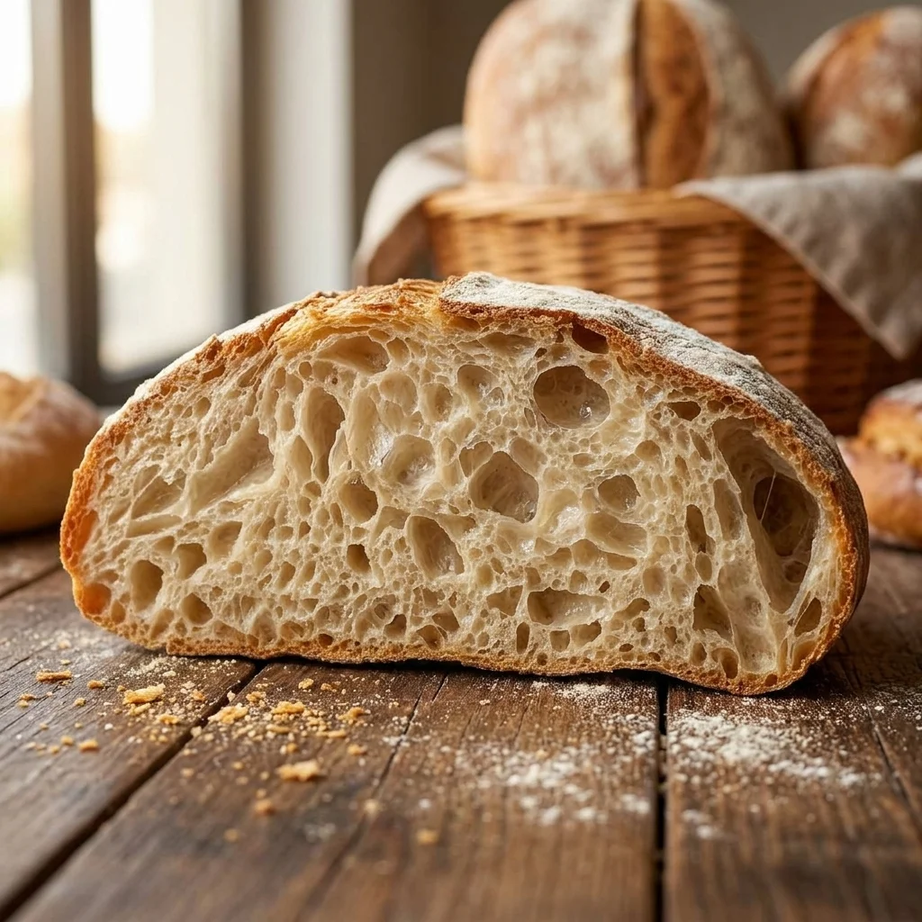 Pain maison croustillant comme chez le boulanger