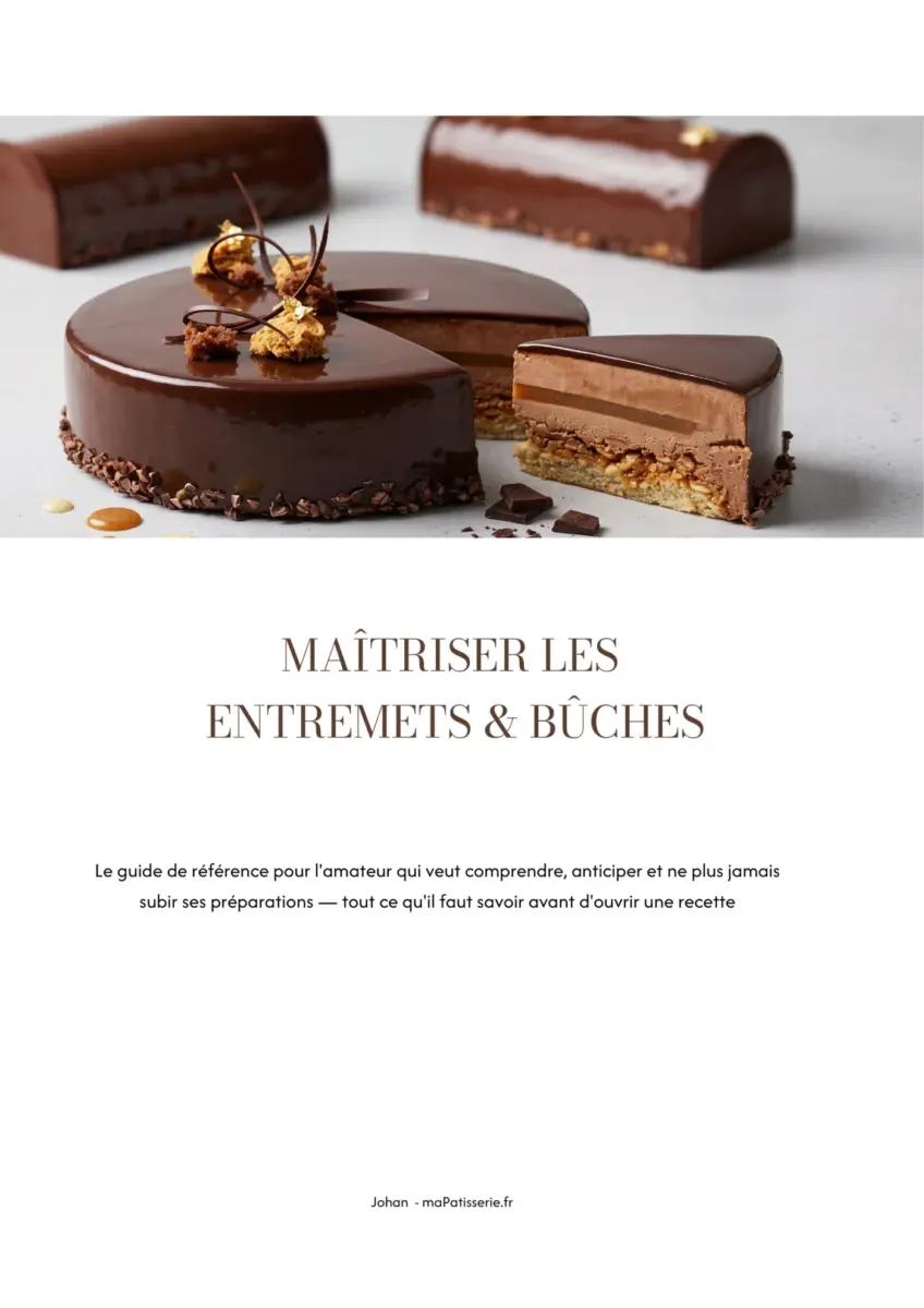 Maîtriser les Entremets & Bûches — Guide PDF
