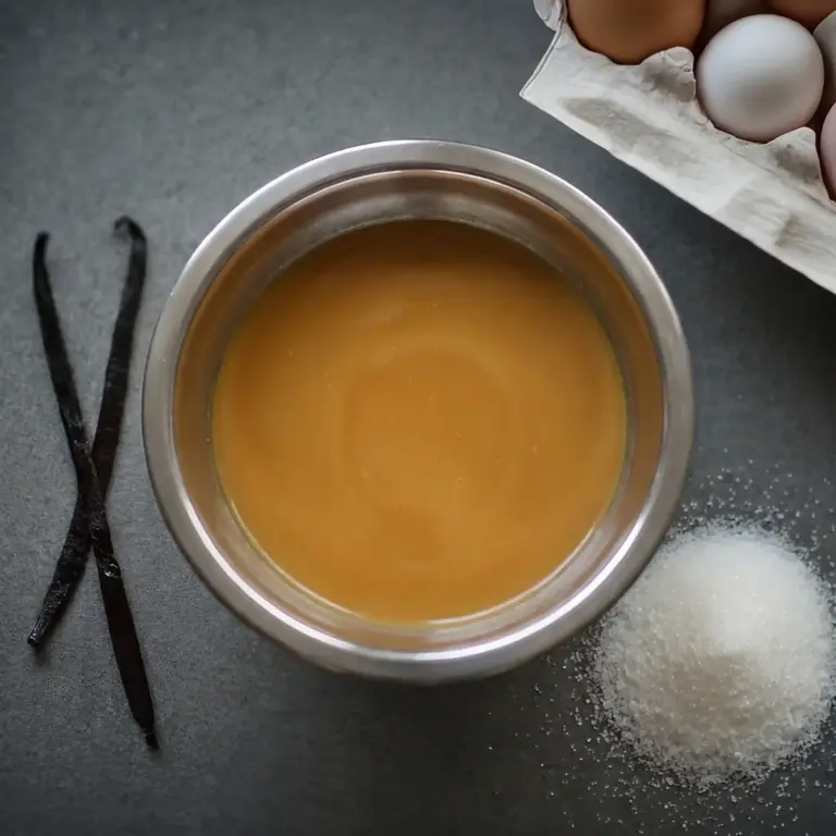 Recette crémeux caramel pour inserts d'entremets