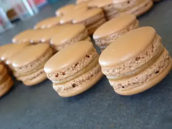Macarons à la meringue française